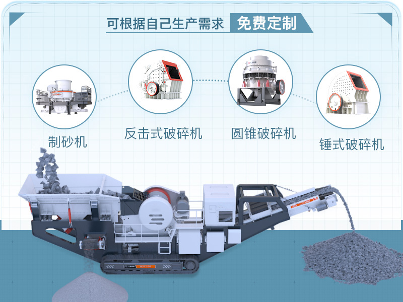 天宇重工移動破碎制砂站 天宇重工移動破碎制砂站